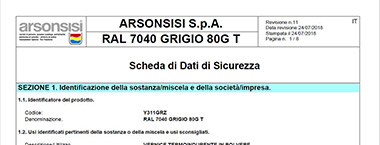 Polvere poliestere grigio - verniciatura metalli Torino